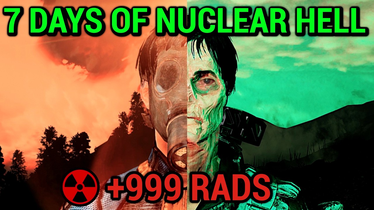 Can I Survive Fallout 4 Modded Into A Nuclear Nightmare? (Glowing Sea ONLY)