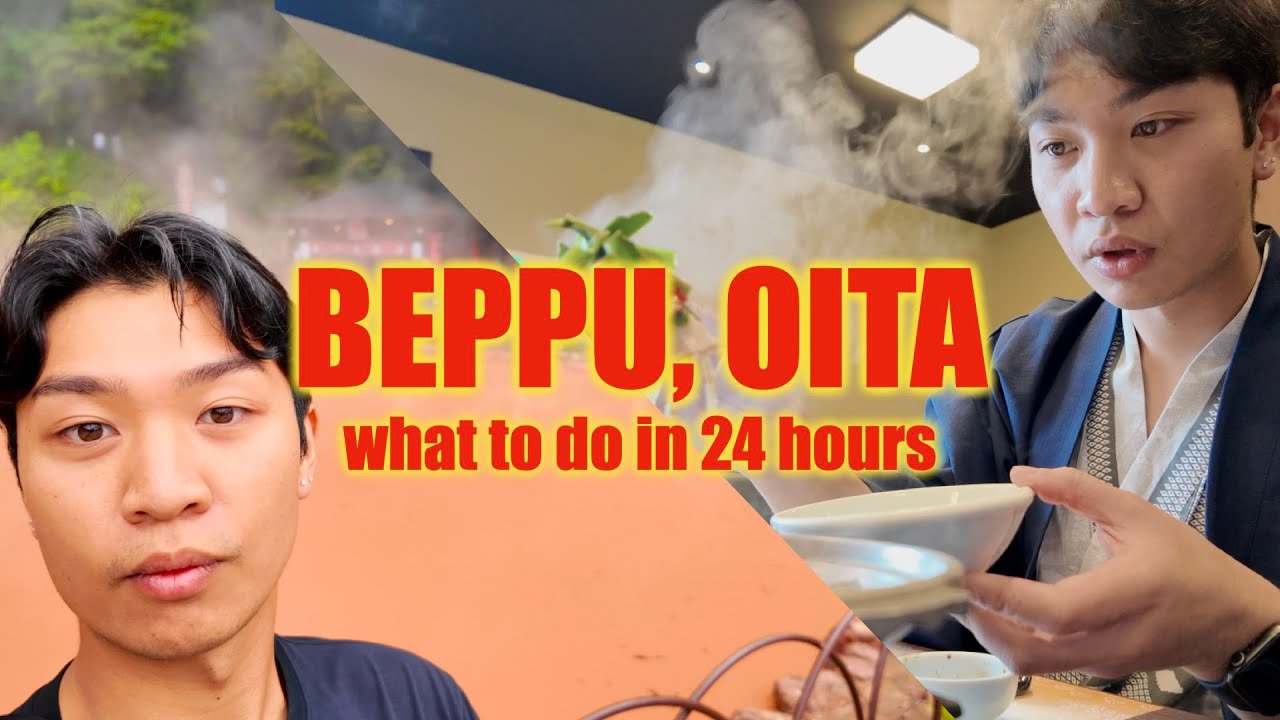 japan vlog | hells of beppu, ryokan, and michelin star onsen