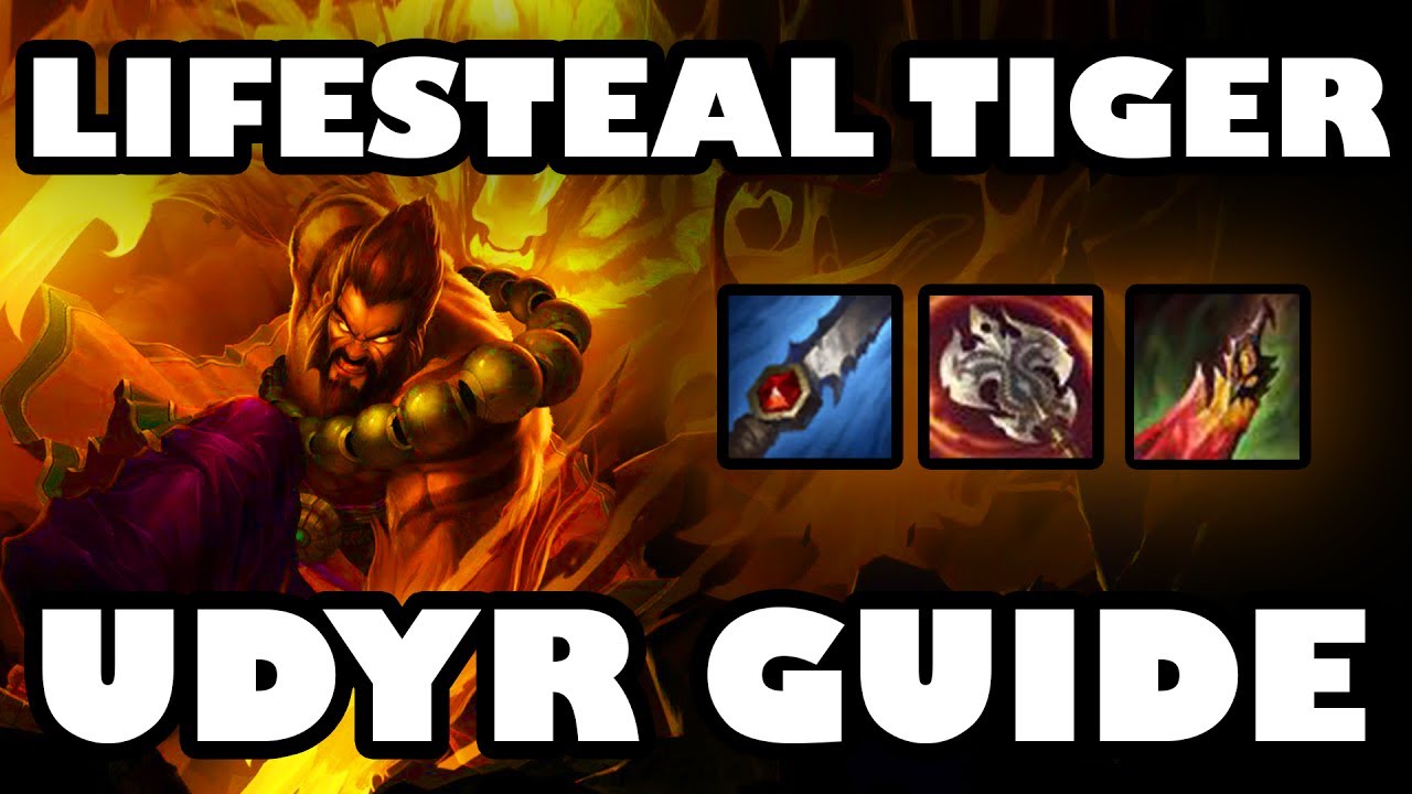 Lifesteal Tiger | AD Burst Damage Udyr Jungle Guide [7.14]