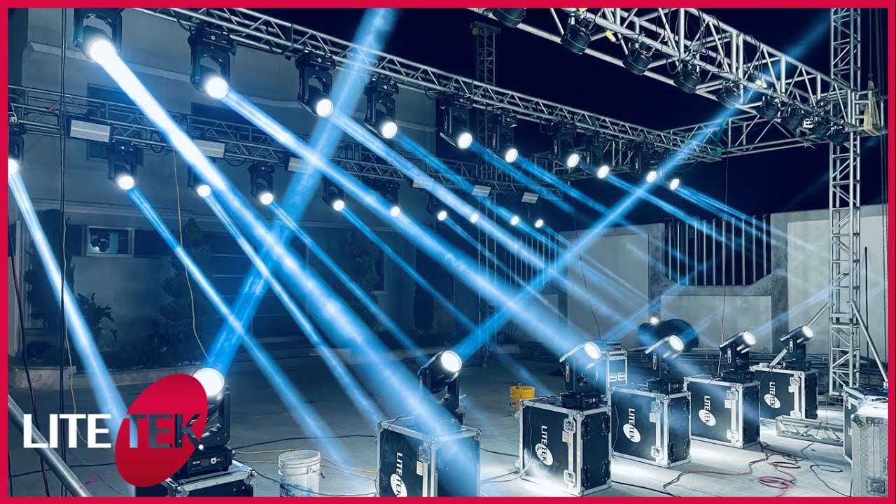 LITE TEK | BEAM 250 | MARTER TOUCH | FIVE BROTHERS PRODUCCIONES | JOSE CHANIMIX ILUMINADOR
