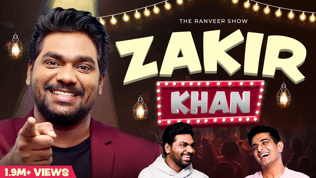 The Zakir Khan Story | Journey of India's MOST LOVED Comedian, an Inspiration | The Ranveer Show