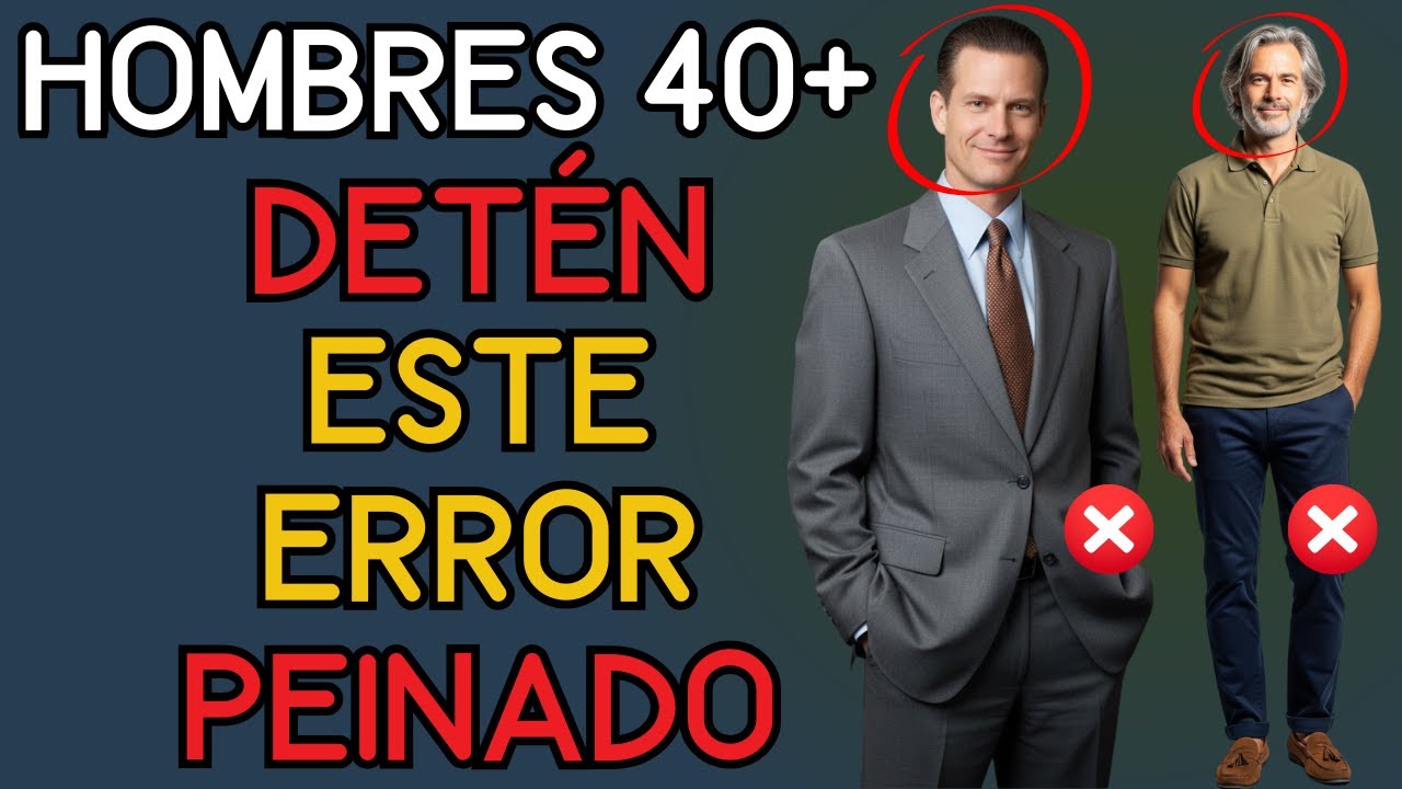 &iquest;Mayor de 40? 8 cortes de cabello que realmente te har&aacute;n ver m&aacute;s joven | Moda Hombres 40+