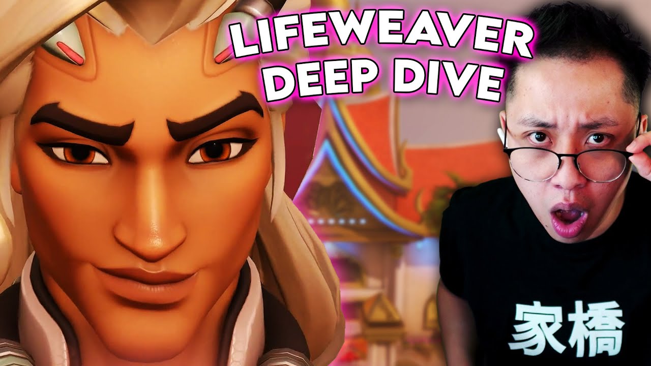 KarQ reacts to LIFEWEAVER Deep Dive from Overwatch 2 Twitter