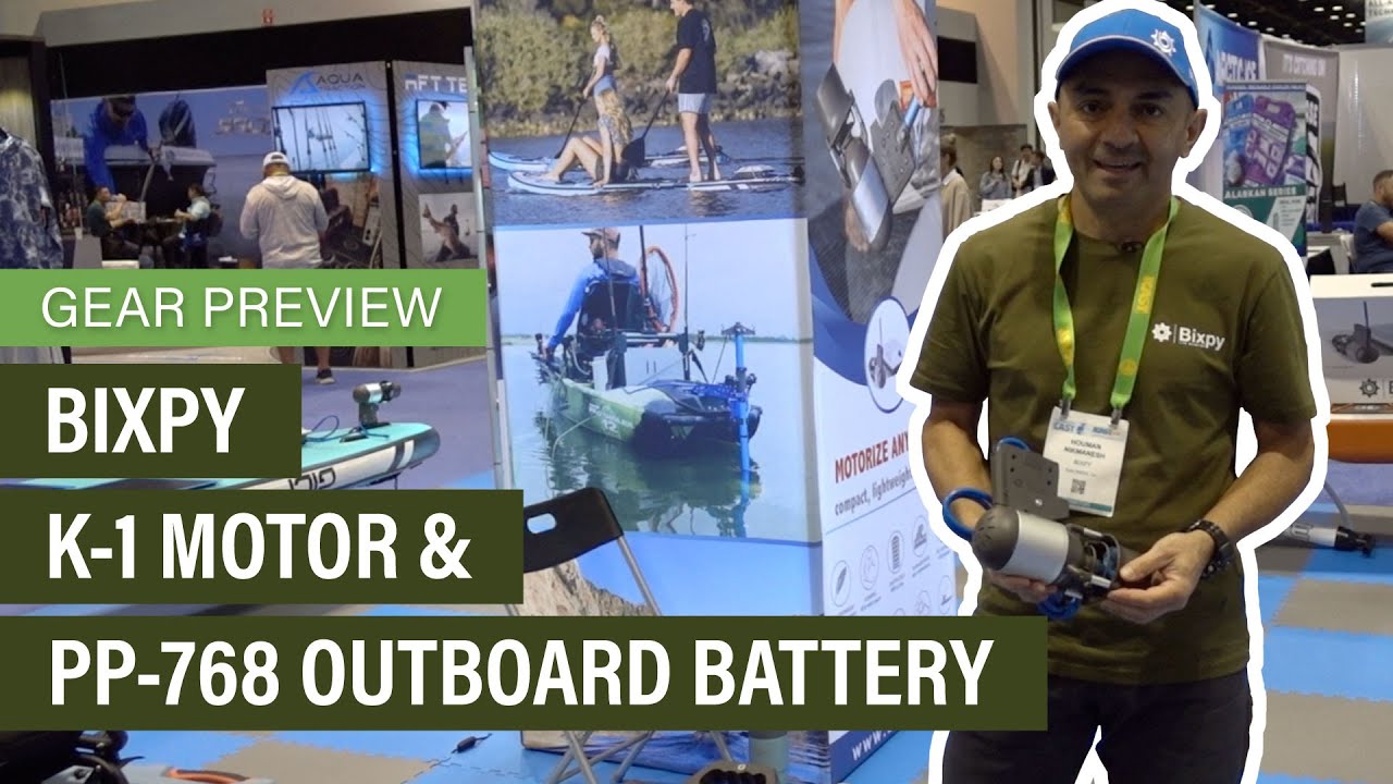 Bixpy K-1 Motor and PP-768 Outboard Battery | Gear Preview