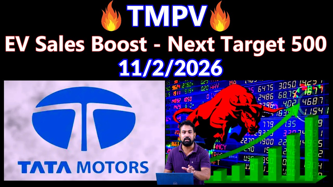 TMPV Share Latest News Today | TMPV EV Sales Boost | TMPV Stock Big Breaking News |