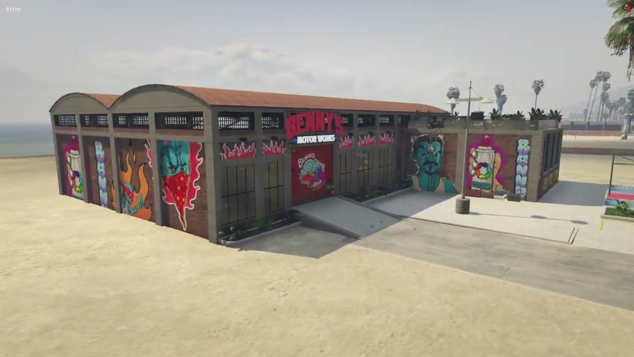 Benny's Mechanic Beach - (FiveM MLO)