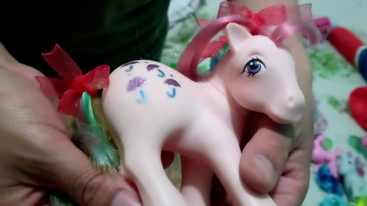 Mostrando mi colección, mi pequeño pony G1 reseña