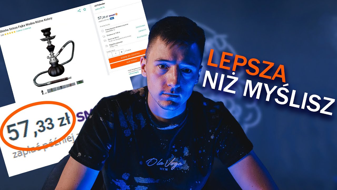 Rozpaliłem świetną sesję 💨 na shishy za 50 zł | Shisha z Allegro vs Wookah