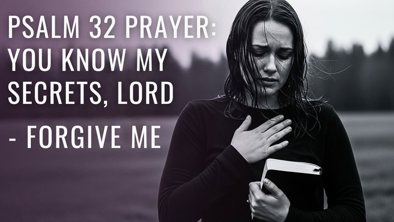 Psalm 32 Prayer: You Know My Secrets, Lord — Forgive Me