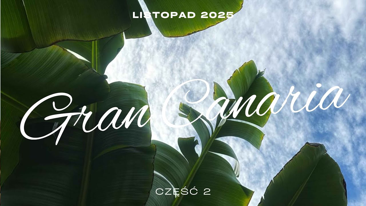 Gran Canaria – kawa, banany i rekiny ☕🍌🦈