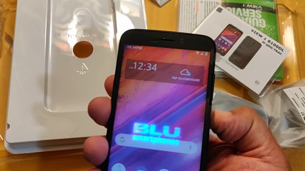 Unboxing Blu View 1