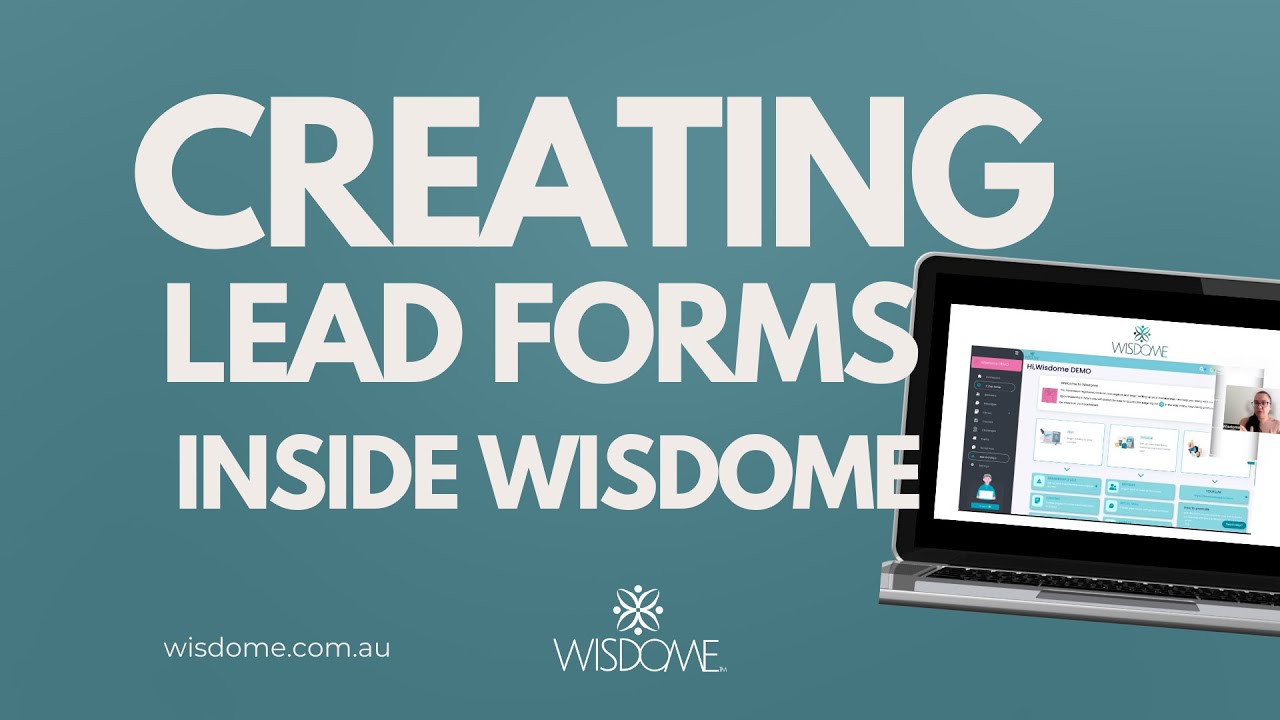 How to Create a Lead Generation Form on Wisdome