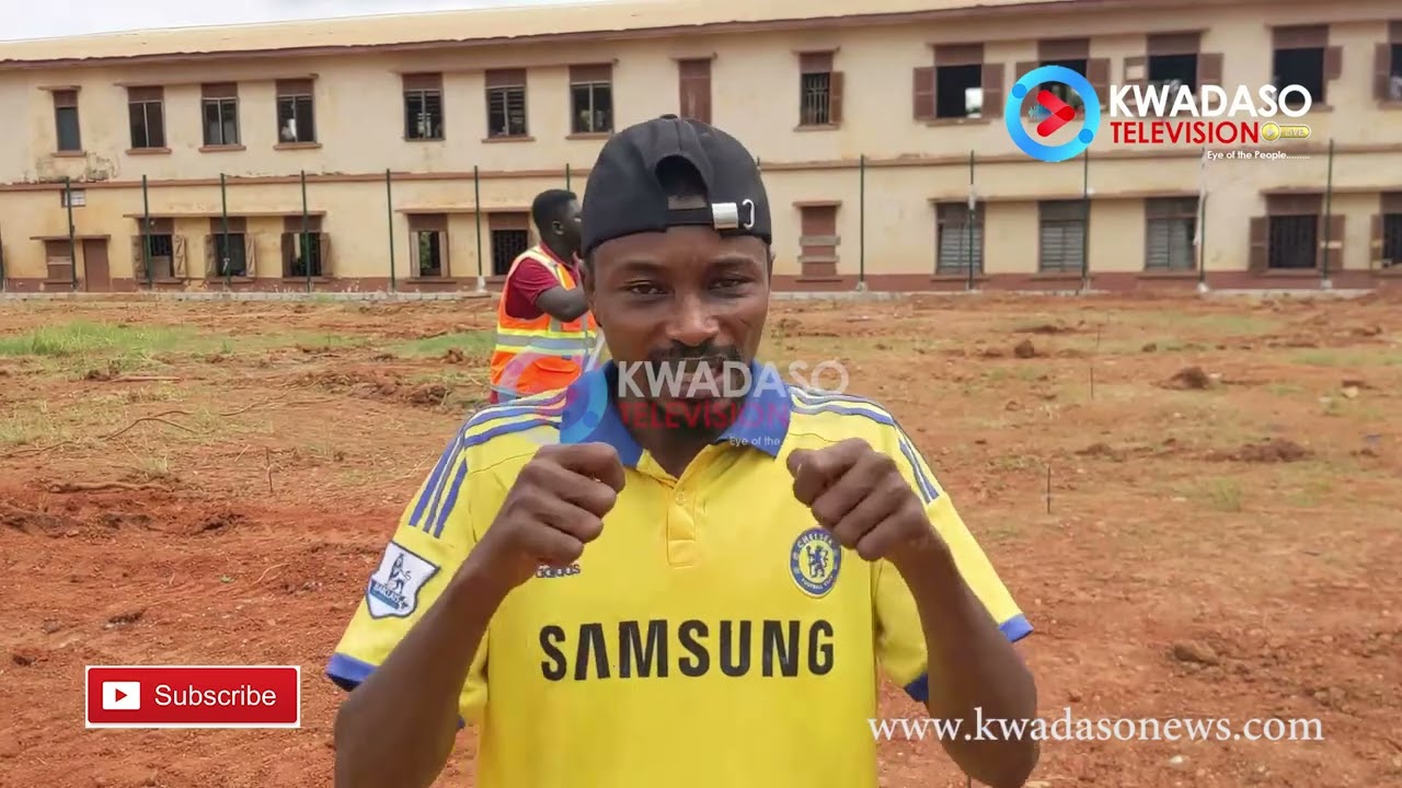 Update on the Kwadaso Beposo School Astro turf as at July, 2024