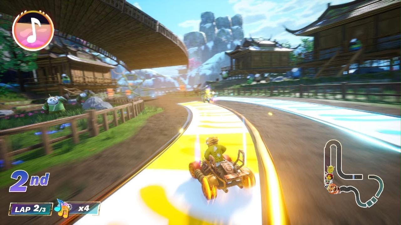 DreamWorks All-Star Kart Racing- Tigress- Dragon Warrior Cup