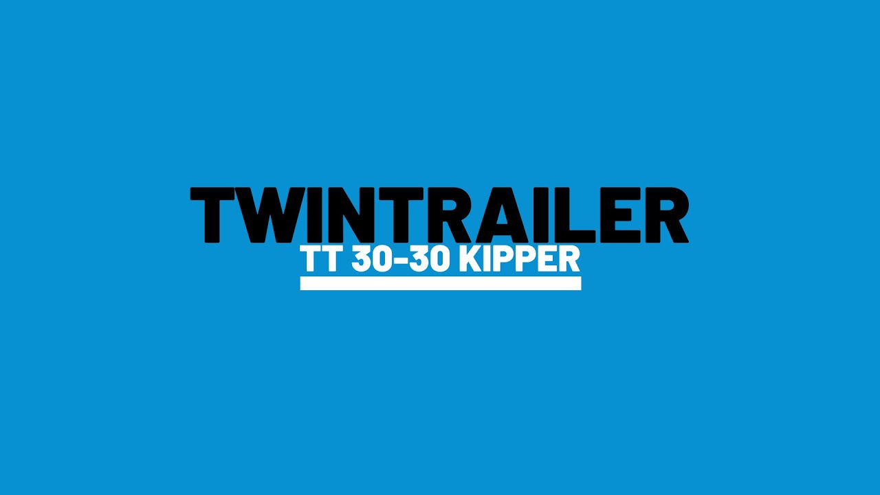 JM Trailers | TwinTrailer 30-30 kipper en transport aanhangwagen