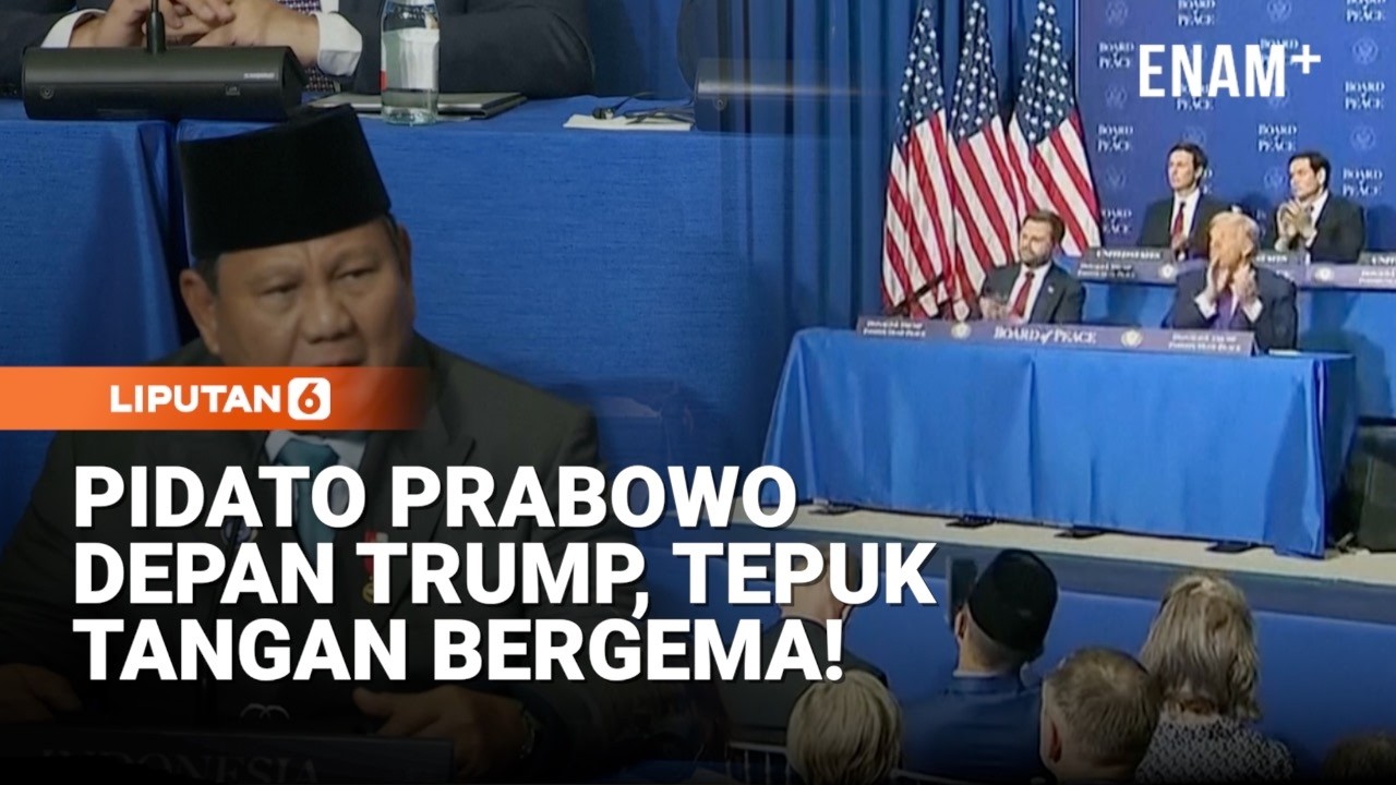 Board Of Peace Diluncurkan, Prabowo Siap Kirim 8000 Pasukan Ke Gaza | Liputan6