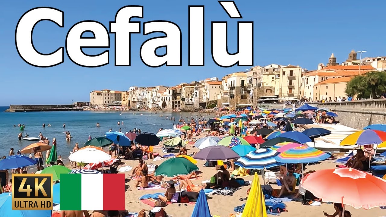 Cefalù, Italy - Walking Tour of One of Sicily's Best Coastal Cities - Beach, Panoramic Views, City