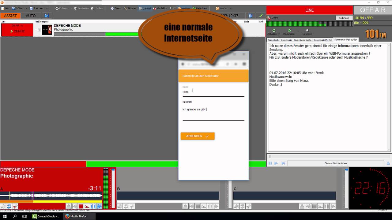 erweiterter Mairlist Kommentar-Betrachter