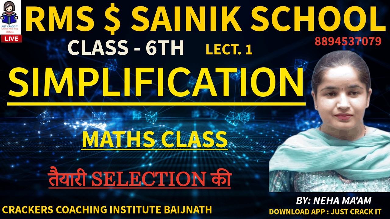 SAINIK PYQ MATH 2025  CLASS 6 # SAINIK  NVS  RMS