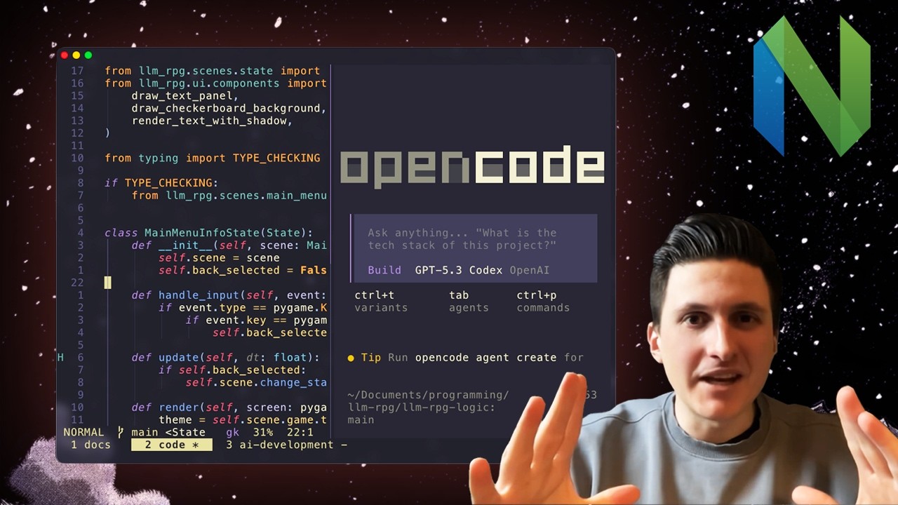Я перешёл на Neovim + Tmux для разработки ИИ-агентов. Больше не буду возвращаться к прежнему вари...