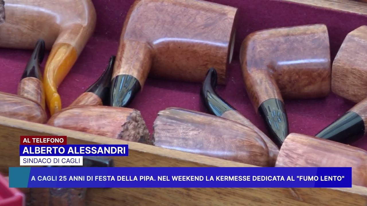 A CAGLI 25 ANNI DI FESTA DELLA PIPA, NEL WEEKEND LA KERMESSE DEDICATA AL  FUMO LENTO