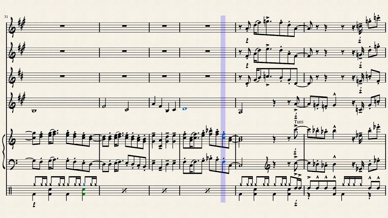 Wii Sports Resort Medley (by Ryo Nagamatsu) Tutorial and Sheet Music