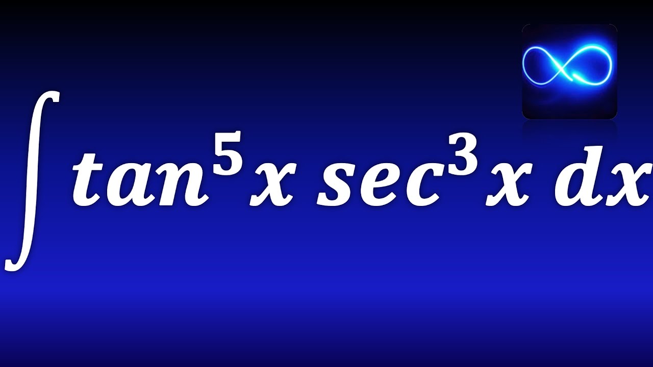 171. Integral de tangente quinta por secante cúbica. TRIGONOMETRICA. EJERCICIO RESUELTO.