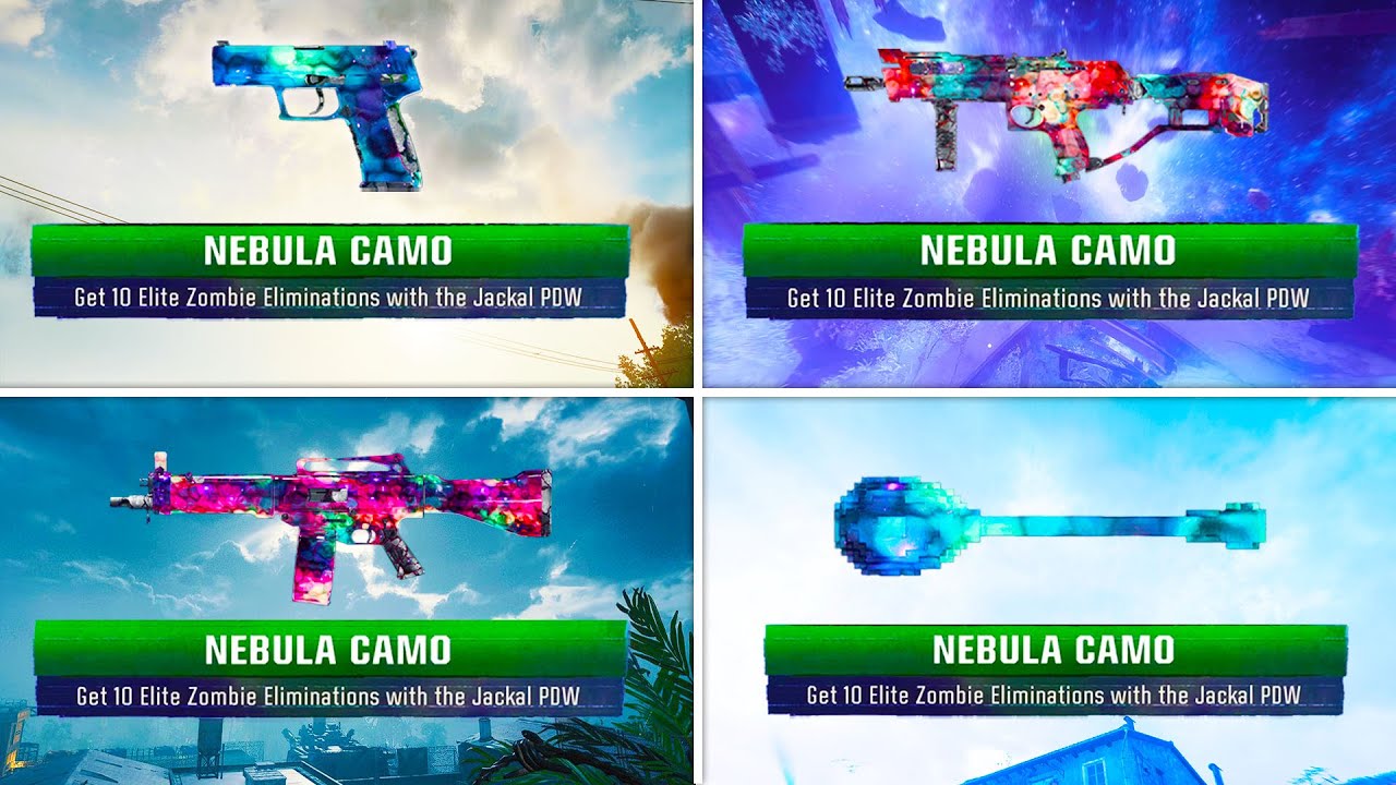Unlocking Nebula on ALL Zombies Maps