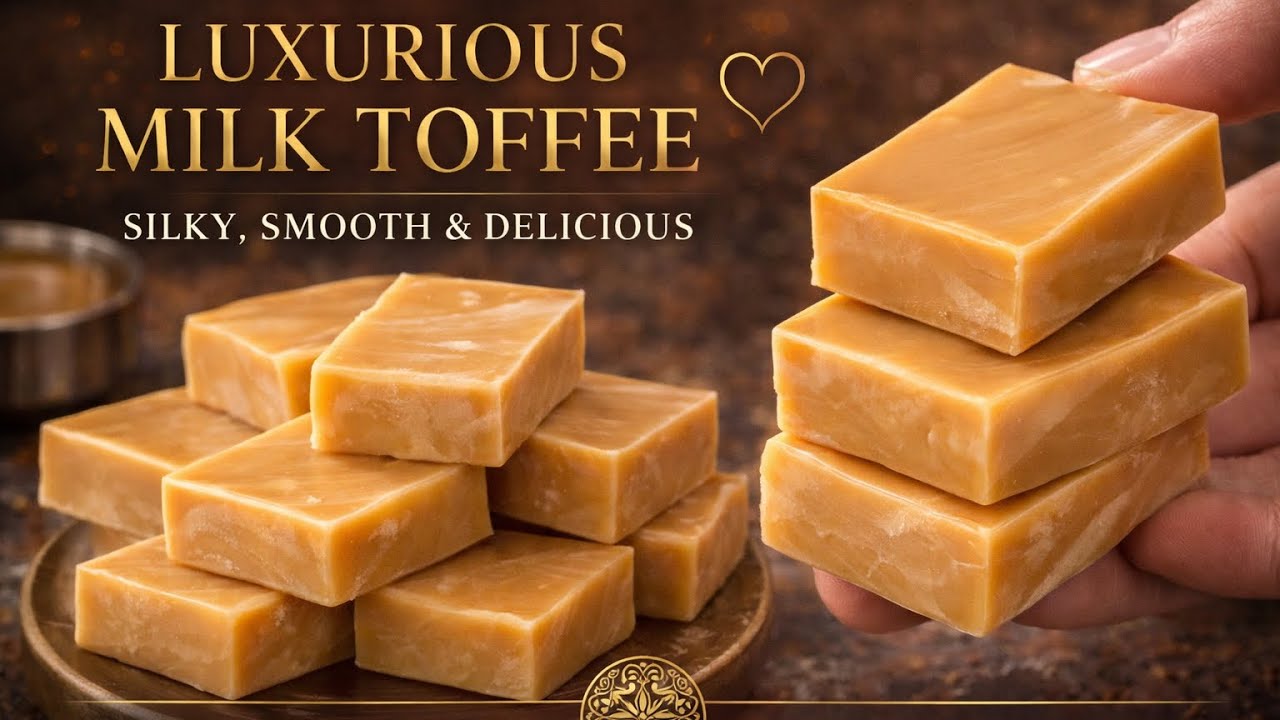 You Won’t Believe How Easy This Milk Toffee Is! 🍬 Melt-in-Your-Mouth Sweetness 😍