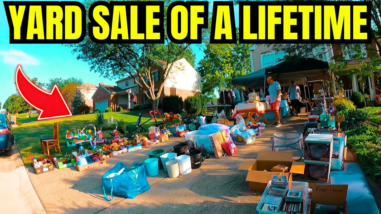 THIS YARD SALE DEAL WAS UTTERLY RIDICULOUS