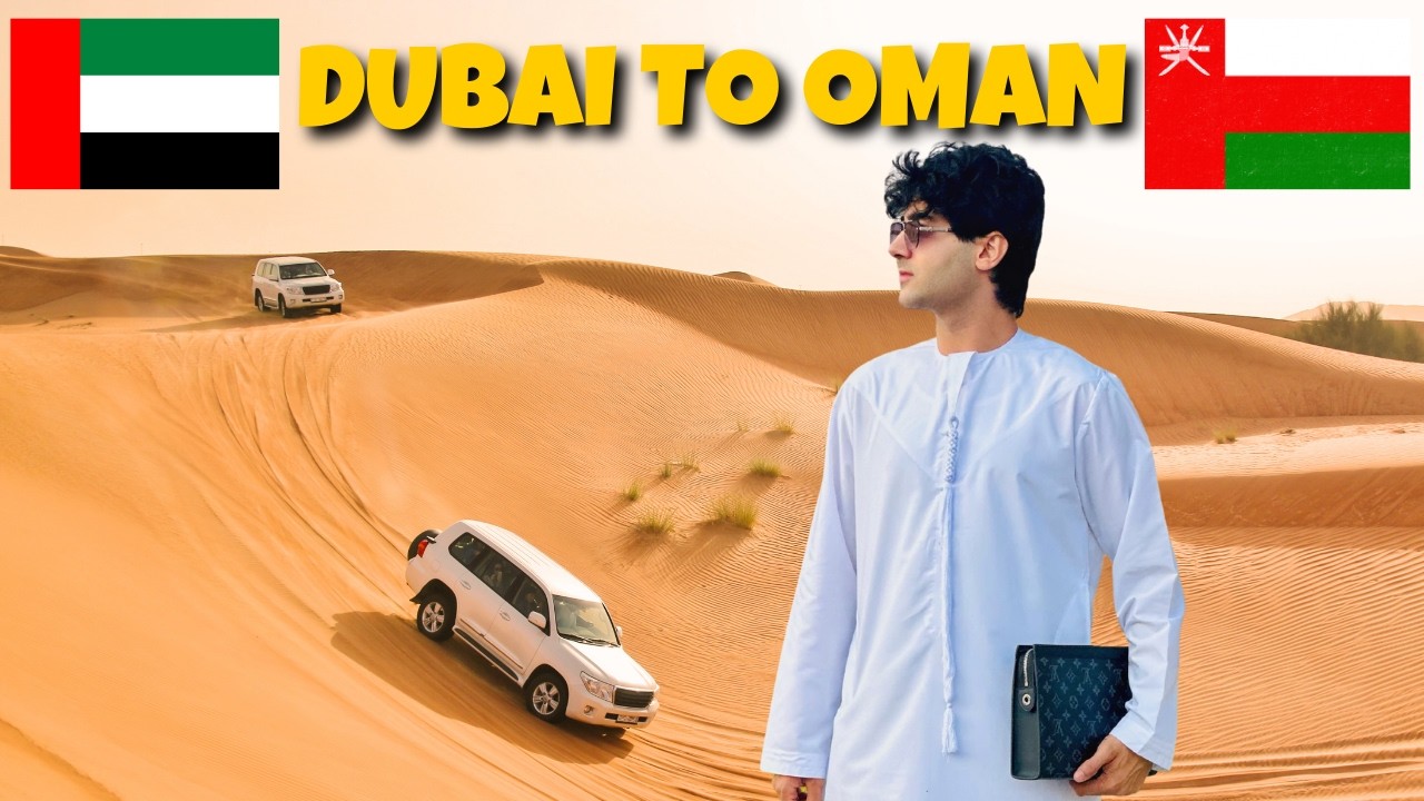 ROAD TRIP FROM DUBAI TO OMAN | NO BORDER CHECKPOINTS 😱