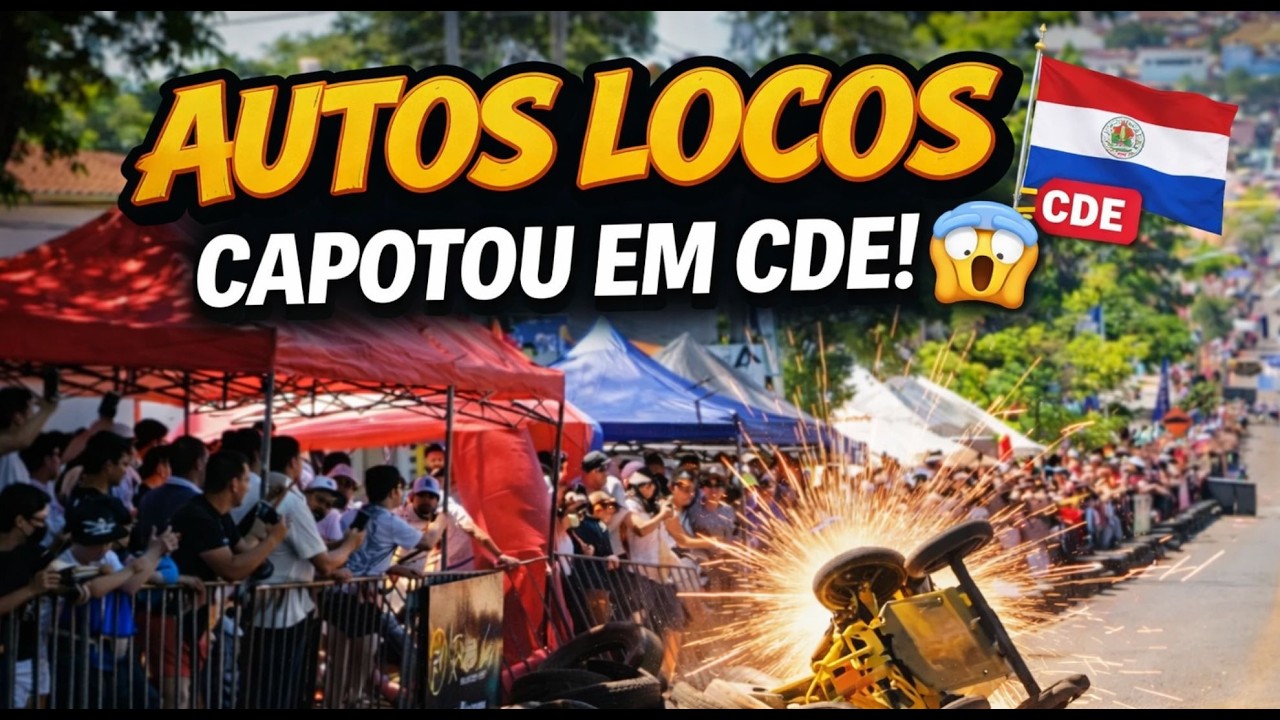 Corrida maluca no Paraguai: o evento mais doido que vi em CDE