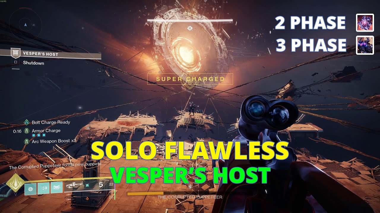 Solo Flawless Vesper's Host | Titan | Destiny 2