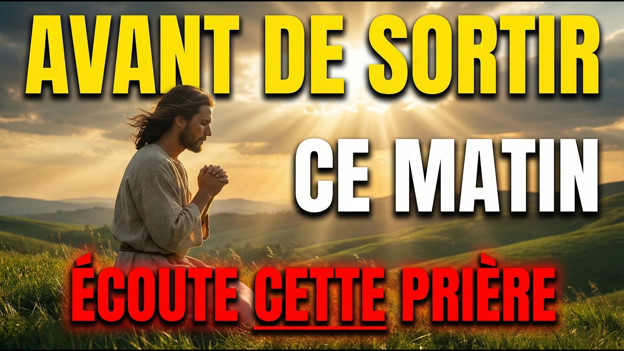 NE COMMENCE PAS TA JOURNÉE SANS CETTE PRIÈRE