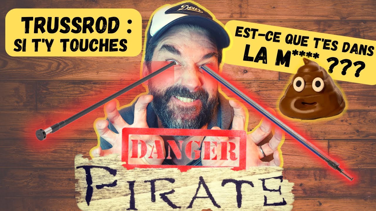 TRUSSROD guitare : COMMENT on le règle ?