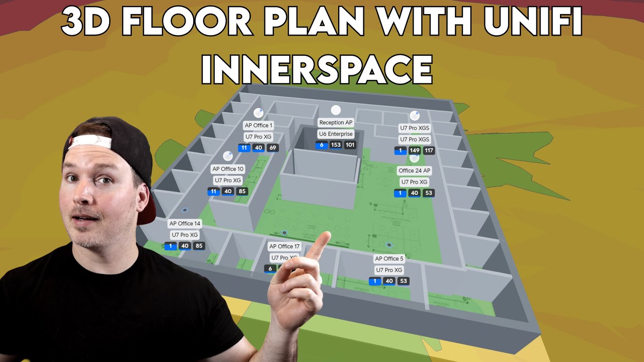 3D Floor Plan With UniFi InnerSpace 1.2.0