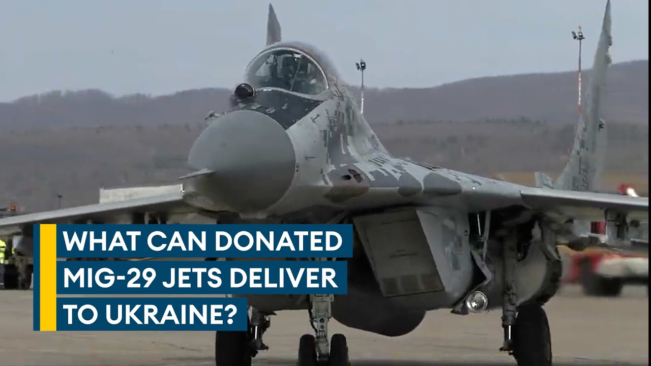 Ukraine receives final nine MiG-29 fighter jets from Slovakia