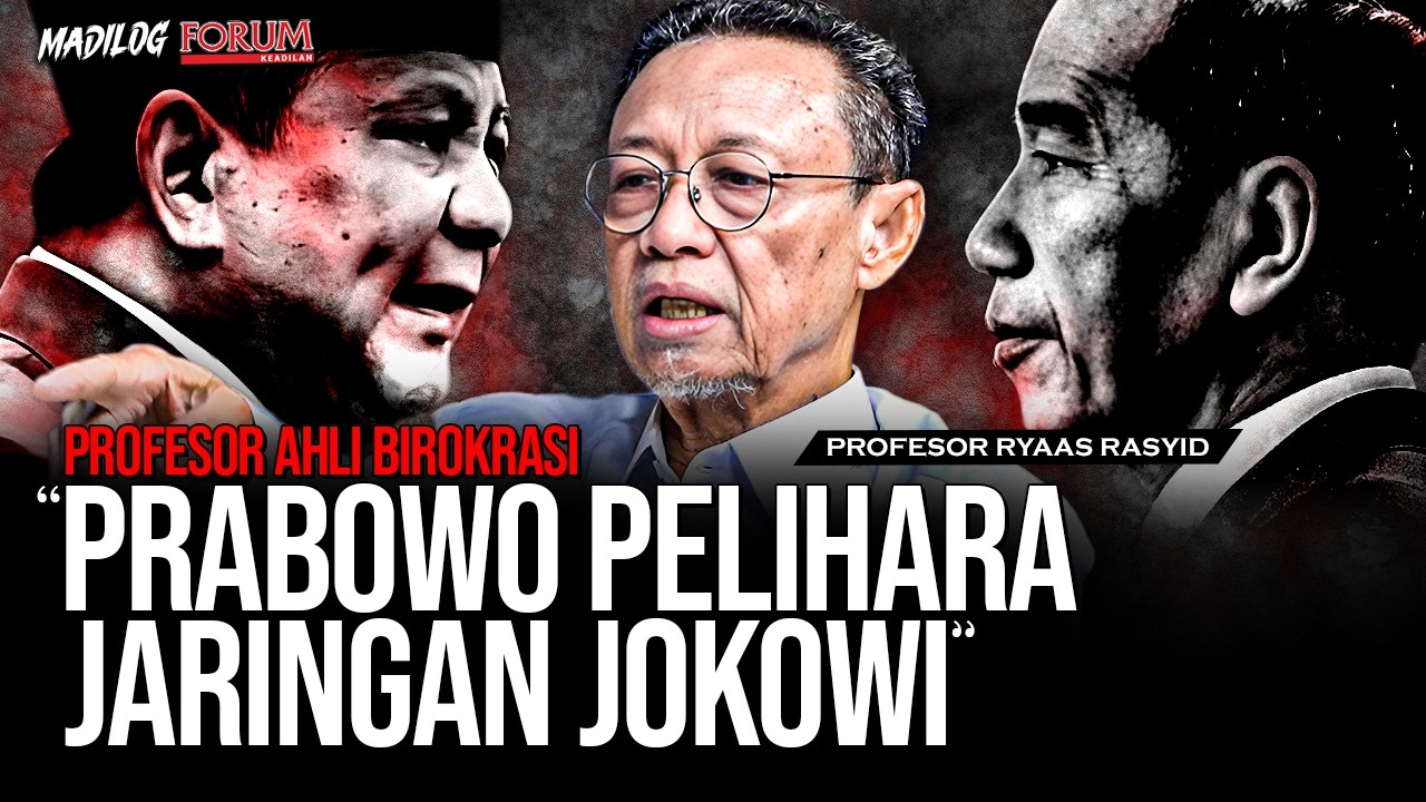 PROFESOR RYAAS RASYID: JOKOWI PRESIDEN TERBURUK SEPANJANG SEJARAH INDONESIA