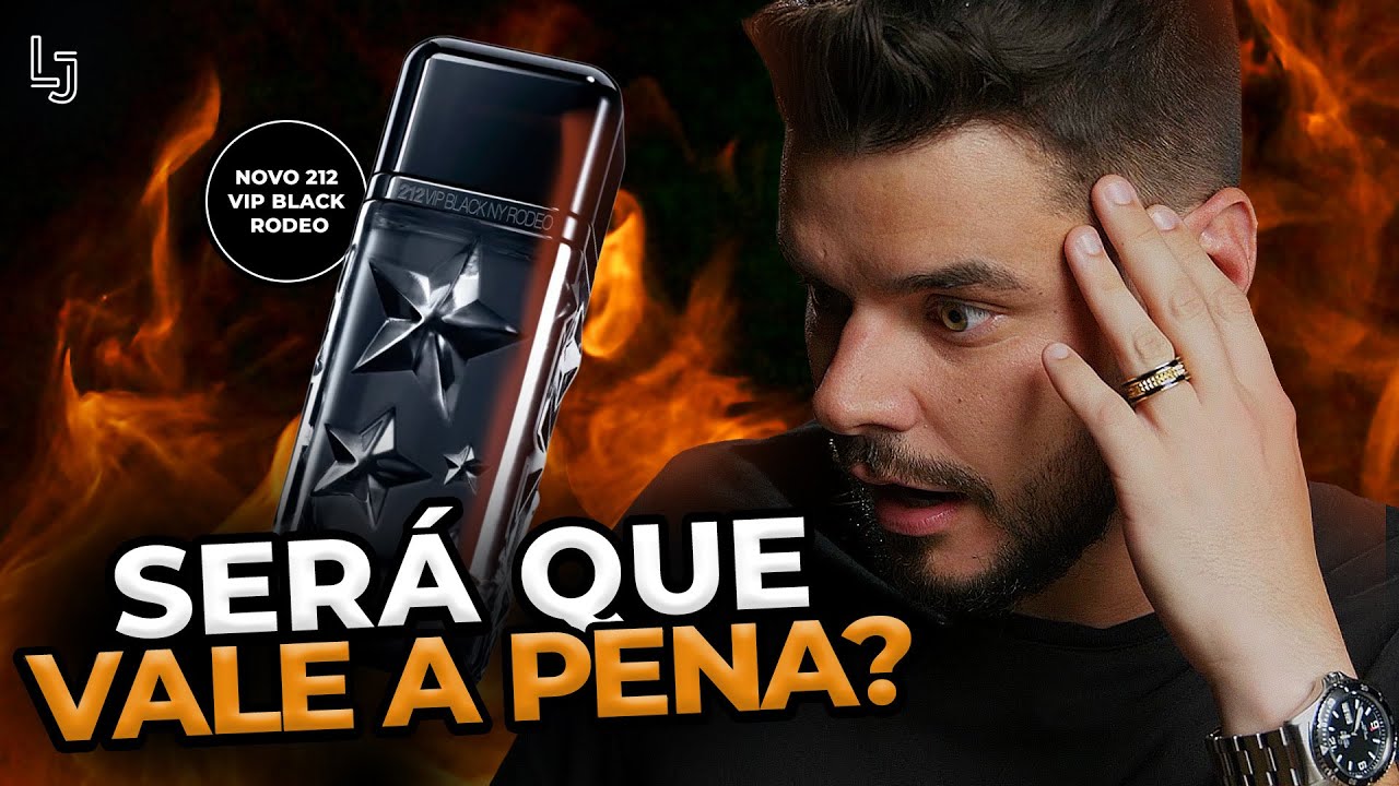 TESTEI O NOVO PERFUME 212 VIP BLACK RODEO CAROLINA HERRERA   SERÁ QUE VALE A PENA