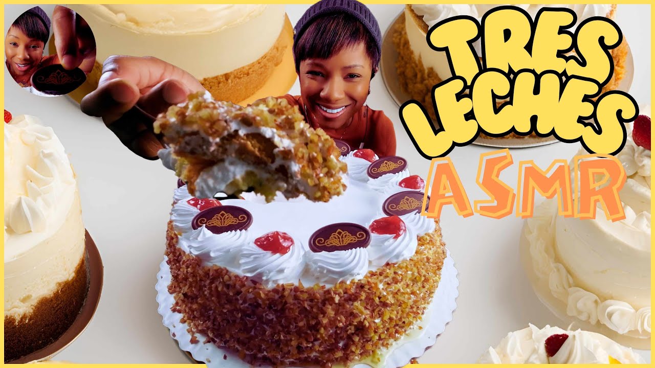 ASMR | MUKBANG TRES LECHES CAKE