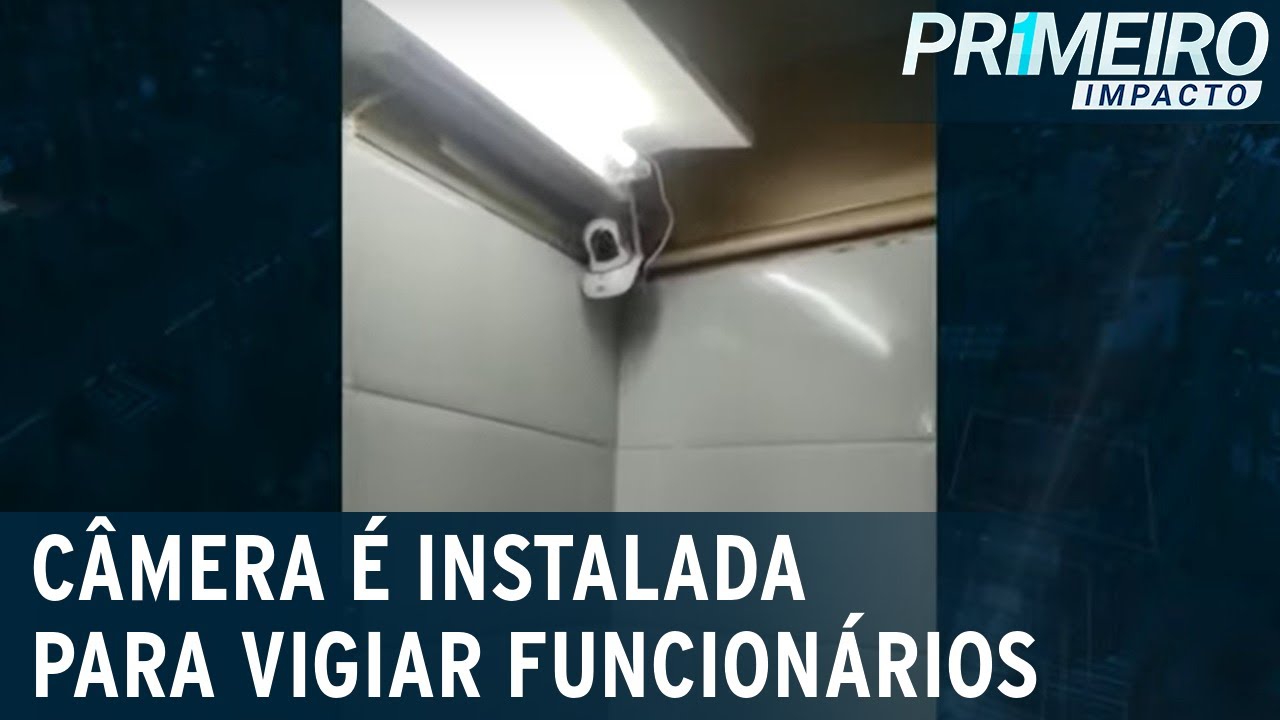 C&acirc;mera escondida &eacute; instalada para vigiar profissionais da sa&uacute;de | Primeiro Impacto (01/10/21)