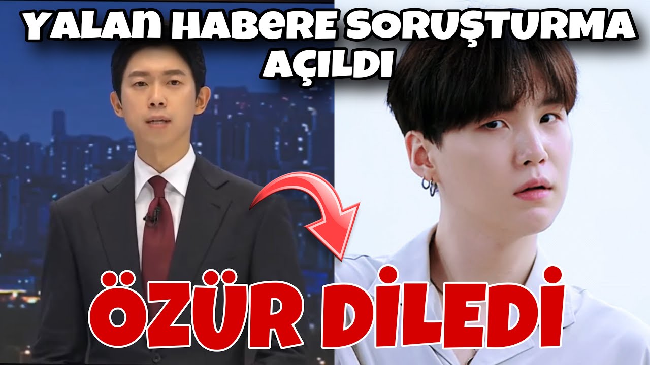 SUGA hakkında YALAN HABER! SORUŞTURMA VE ÖZÜR GETİRDİ