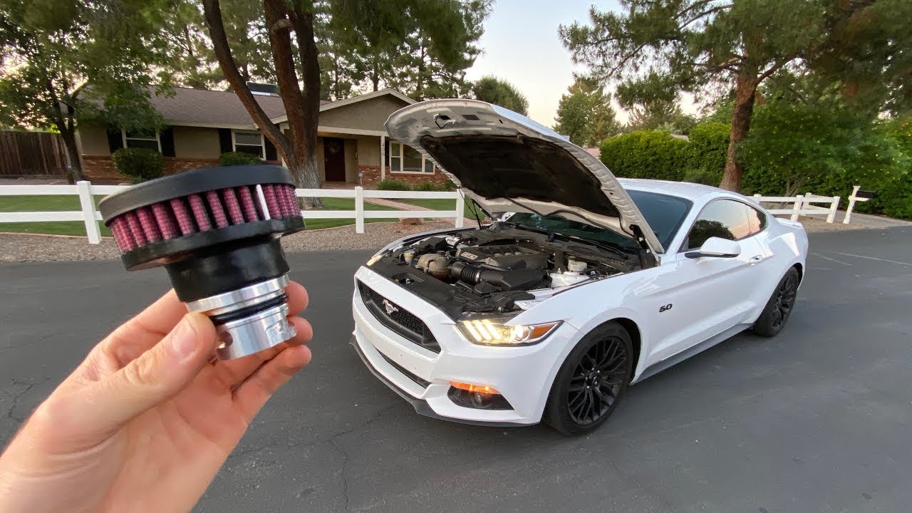 Сборка Mustang GT: зачем и когда нужен сапун клапанной крышки