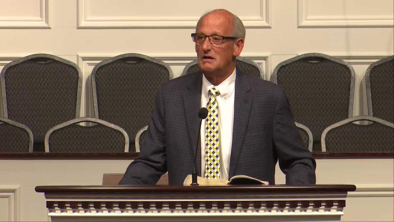 Bro. Justin Cooper preaching 