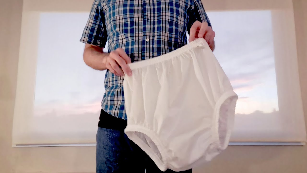 Why i wear Carer plastic pants over adult diapers, extra protection, comfort, & noise suppression.