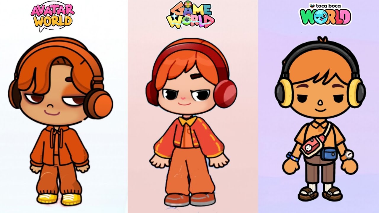 😊Oren Sprunki Inspired Look In 4 Gameplay#pazu #avatarworld #gameworld #tocaboca