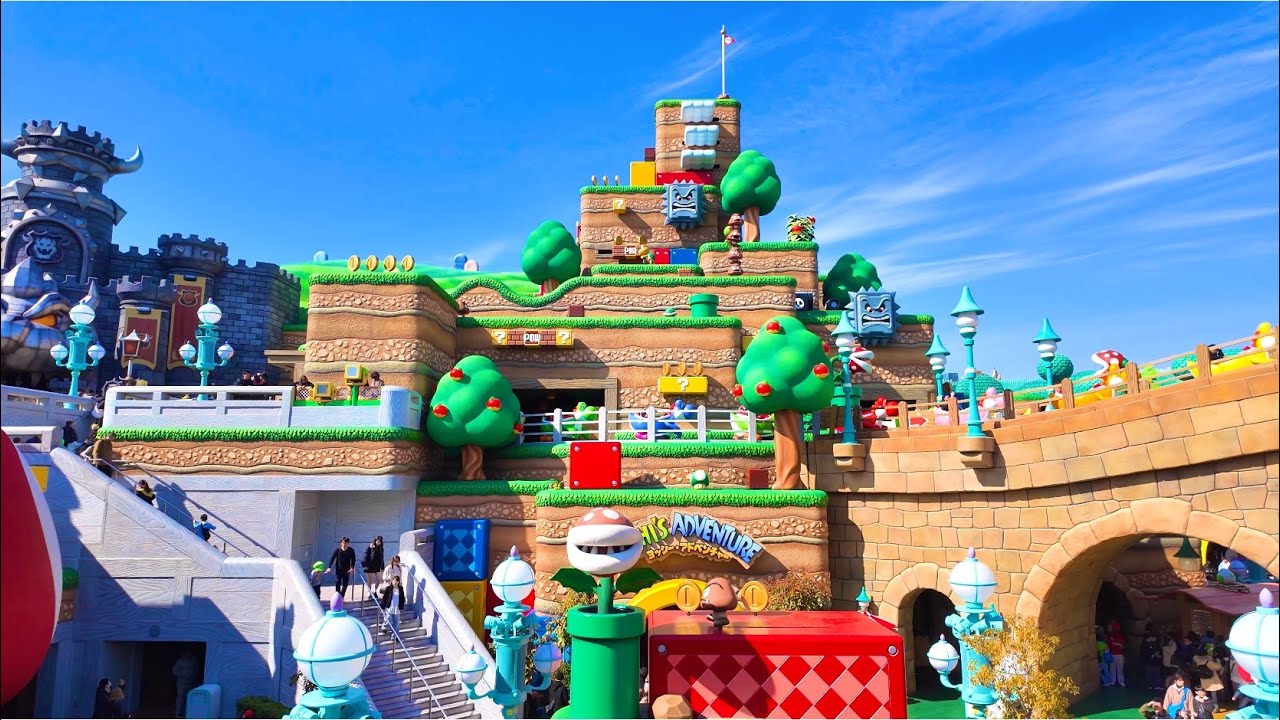 【USJ】スーパー・ニンテンドー・ワールドUniversal Studios Japan Super Nintendo World