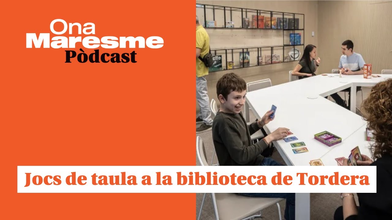 Jocs de taula a la biblioteca de Tordera