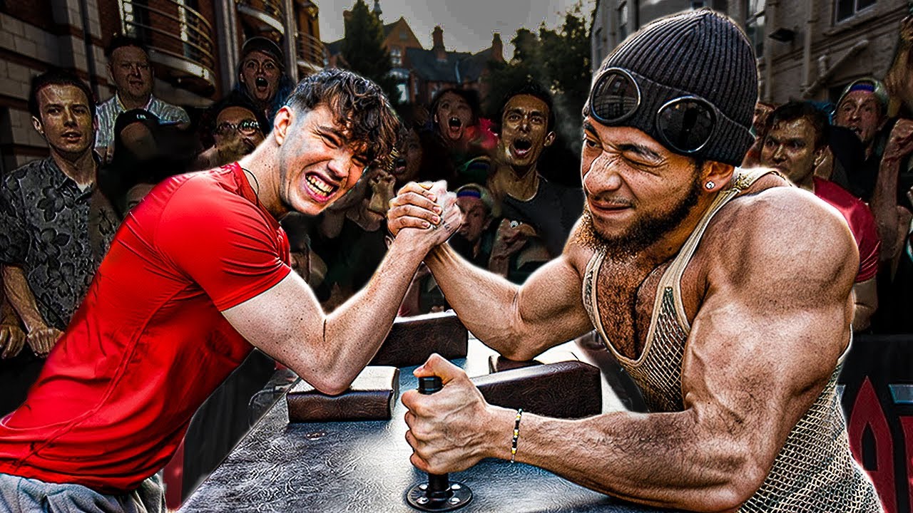 Beat Me In An Arm Wrestle - Win £1000