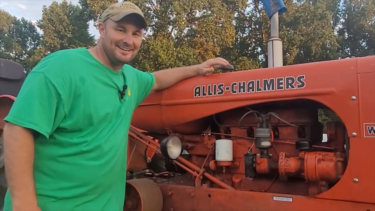 Ознакомьтесь с трактором Allis Chalmers WD